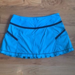 Pleated Lululemon tennis skirt